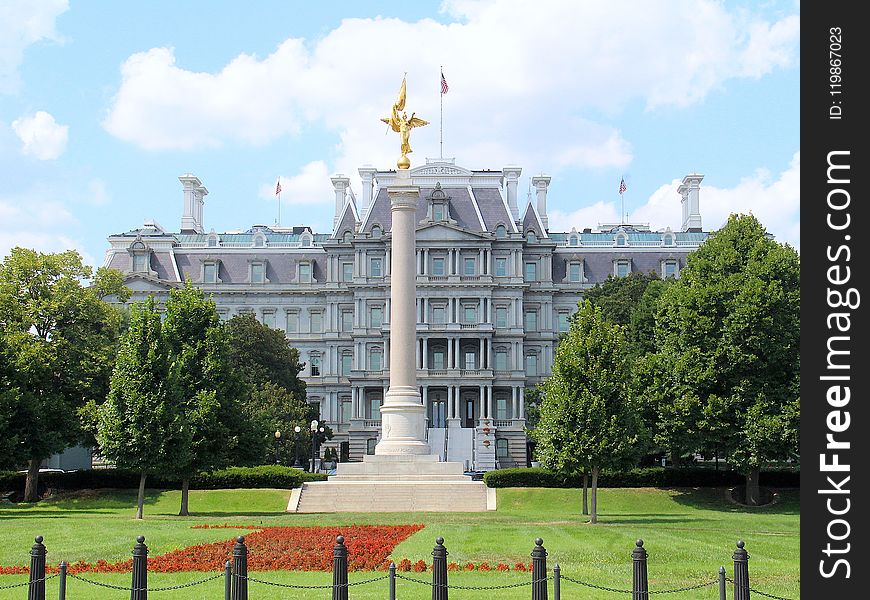 Landmark, Palace, Tree, Building