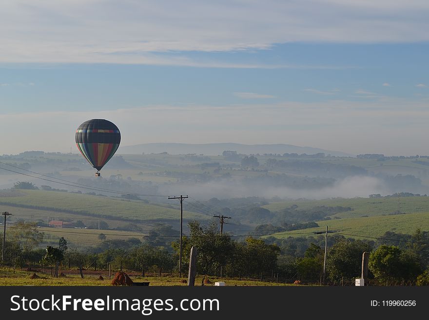 Hot Air Ballooning, Hot Air Balloon, Sky, Cloud