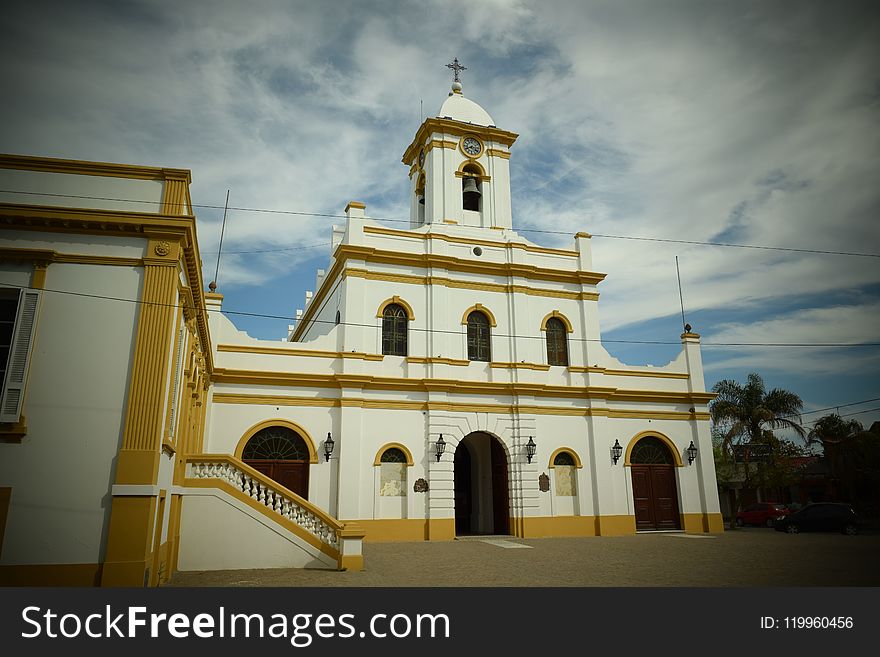 Sky, Landmark, Place Of Worship, Parish