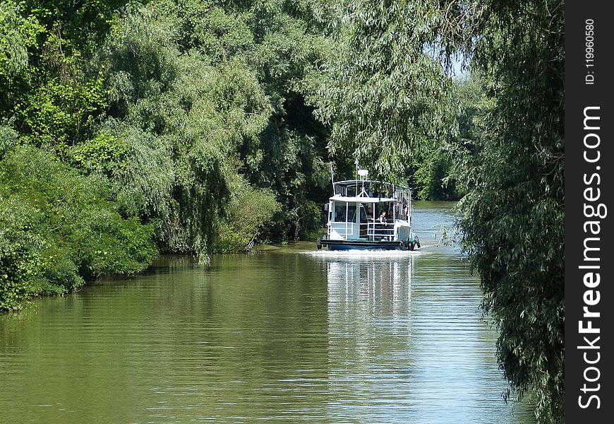 Waterway, Canal, Water, Nature