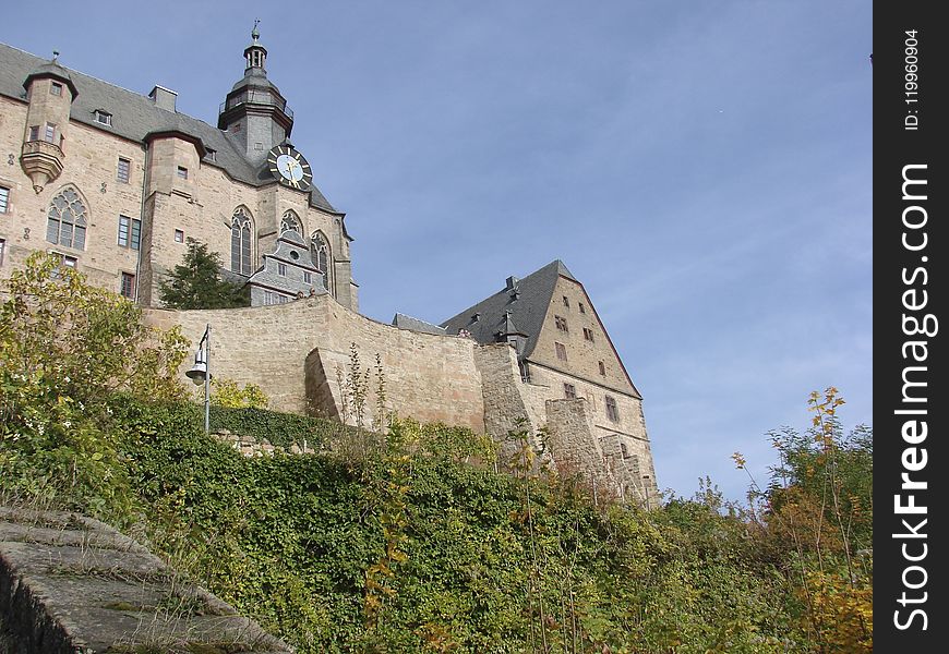 Château, Medieval Architecture, Sky, Castle