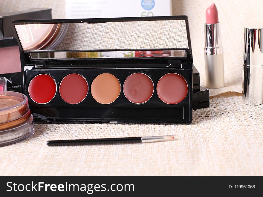 Cosmetics, Product, Lipstick, Eye Shadow