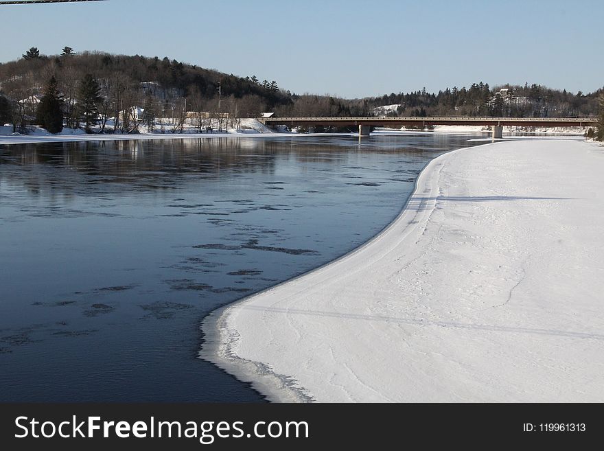 Waterway, Water, Water Resources, Winter