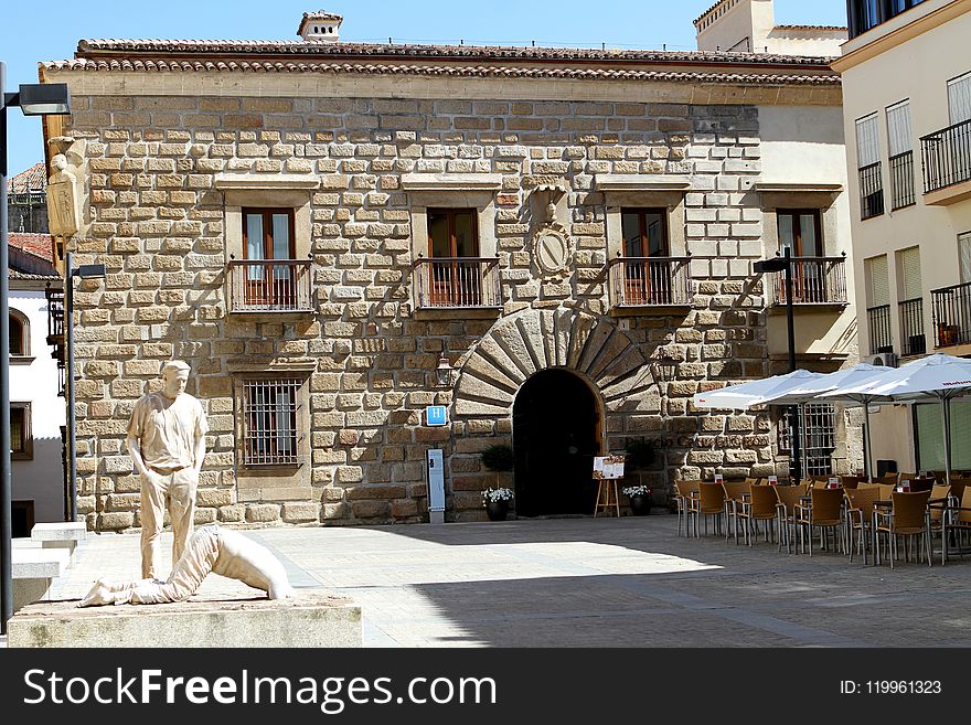 Town, Building, Neighbourhood, Facade