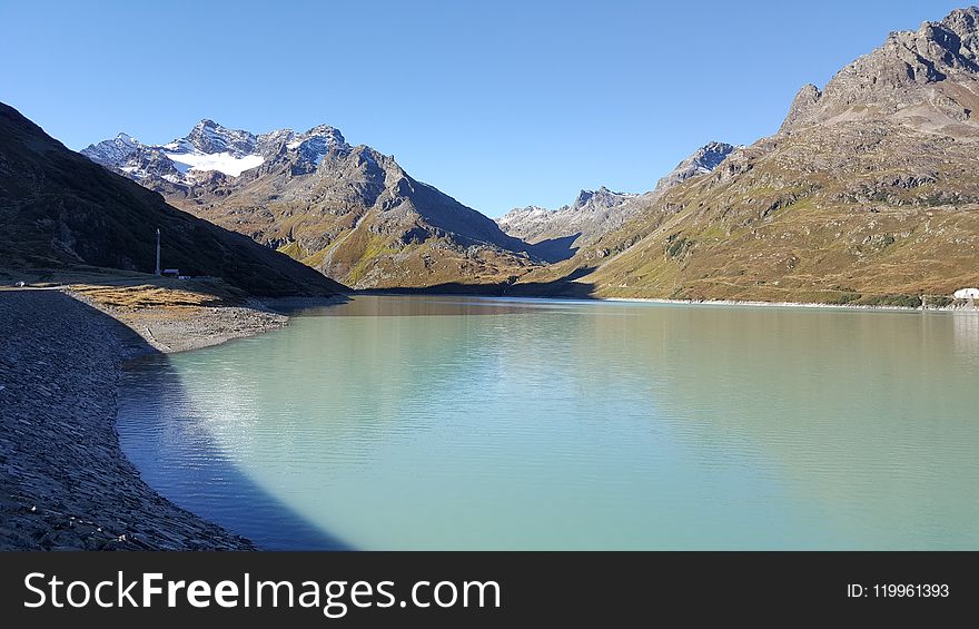 Lake, Mountain, Reflection, Wilderness