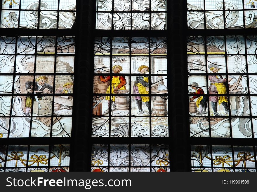 Glass, Window, Stained Glass, Building