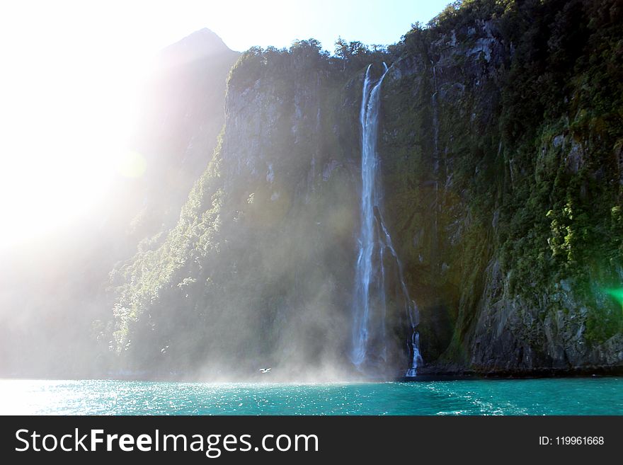 Waterfall, Nature, Body Of Water, Water Resources