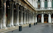 Along San Marco, Venice Stock Images