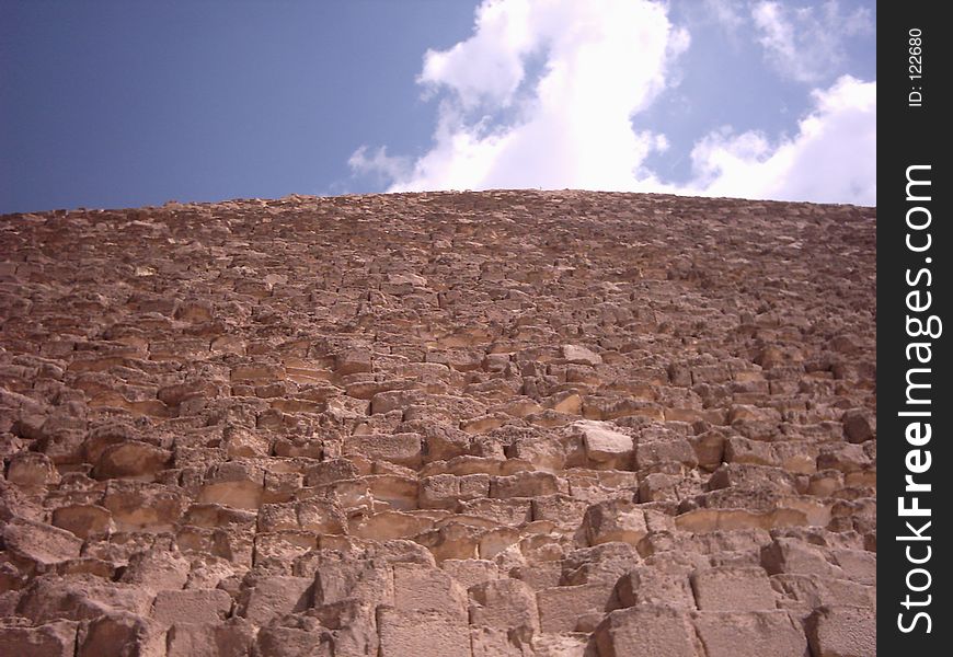 Art shot of the Pyramid of Cheops. Art shot of the Pyramid of Cheops.