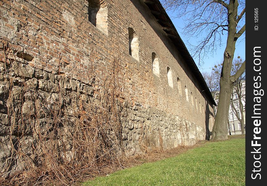 Fortress walls, Lviv, Ukraine