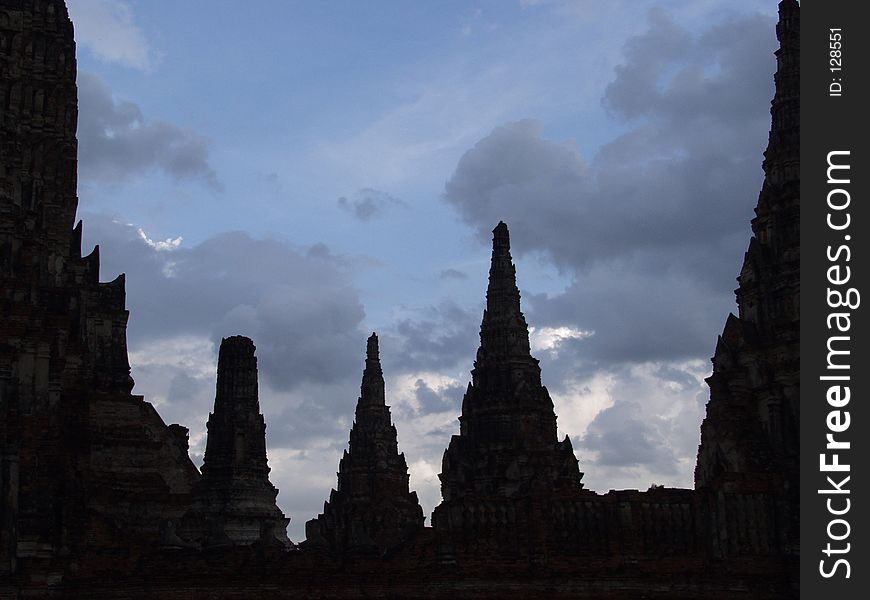 Ruins of Ayutthyia. Ruins of Ayutthyia