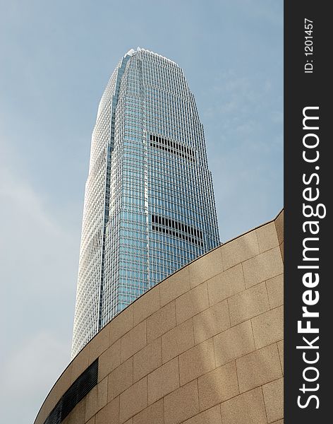 International Financial Centre skyscraper in Hong Kong, China, SAR. International Financial Centre skyscraper in Hong Kong, China, SAR