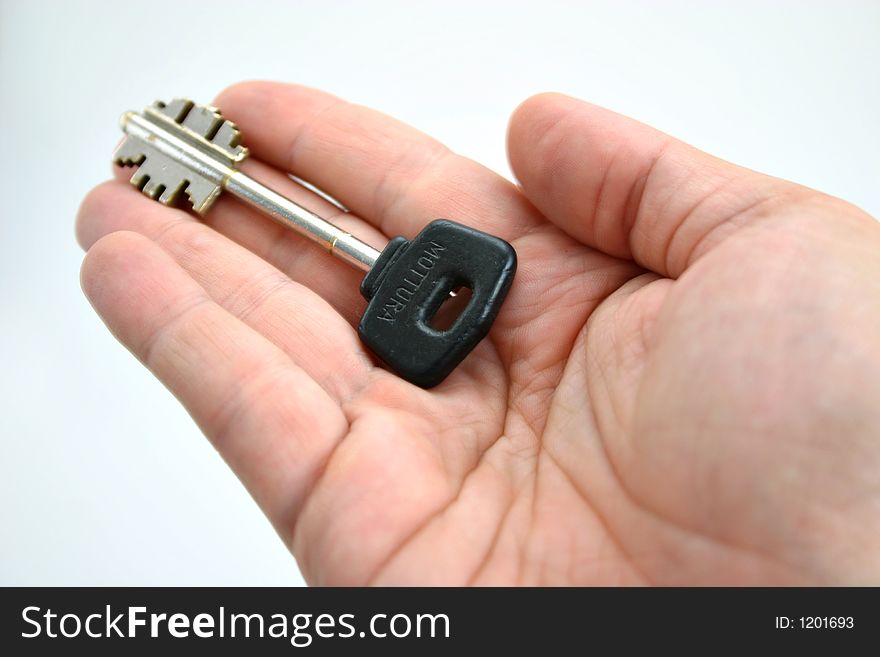 Key house hand object business Car Key Close-up Key Ring Studio Shot Two Objects