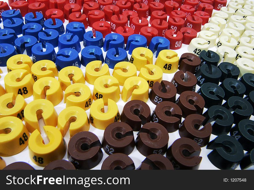 A Lot Of Colour Size Washers