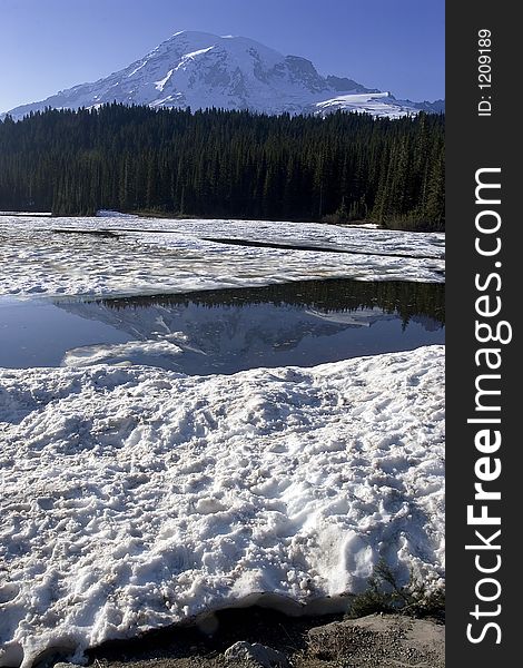 Mount Rainier, Mount Rainier National Park, Washington. Mount Rainier, Mount Rainier National Park, Washington