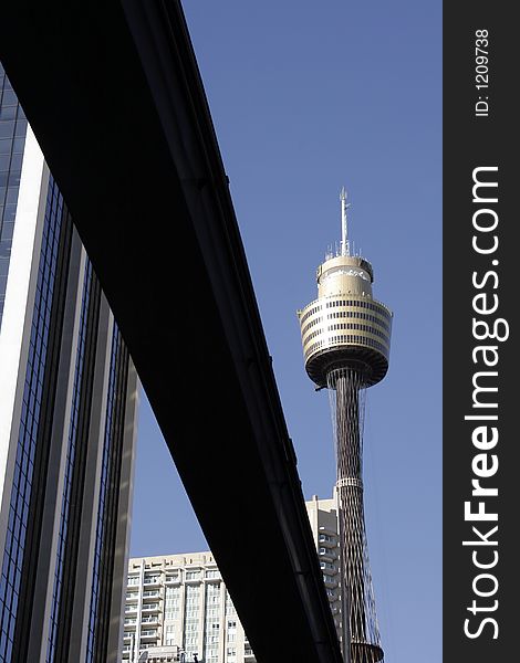 Sydney Tower and Monorail Track, Australia