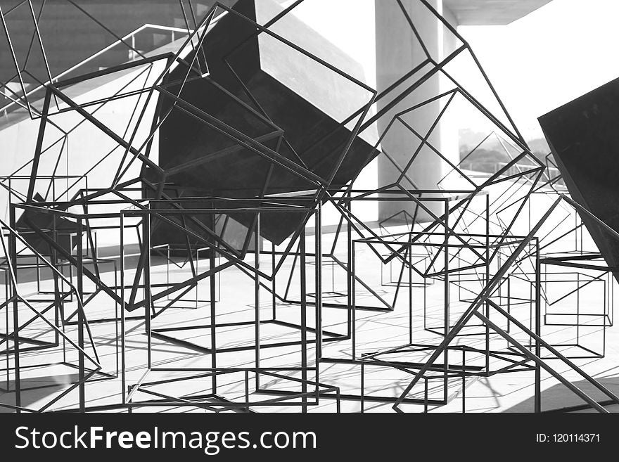Structure, Black And White, Architecture, Monochrome Photography