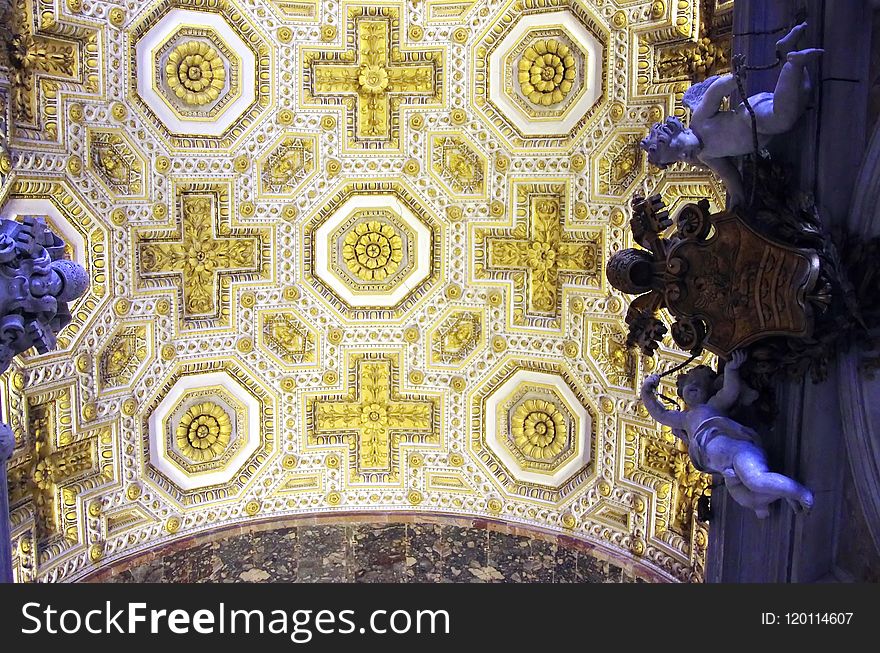 Religion, Place Of Worship, Dome, Symmetry