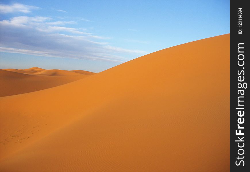 Erg, Desert, Singing Sand, Aeolian Landform