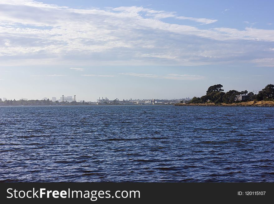 Waterway, Sky, Horizon, Sea