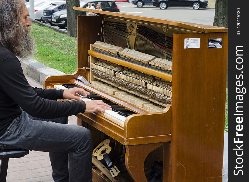 Piano, Musical Instrument, Keyboard, Player Piano