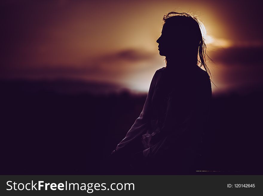 Silhouette of Person