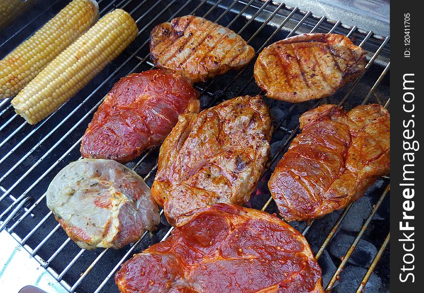 Grilling, Meat, Barbecue, Grillades