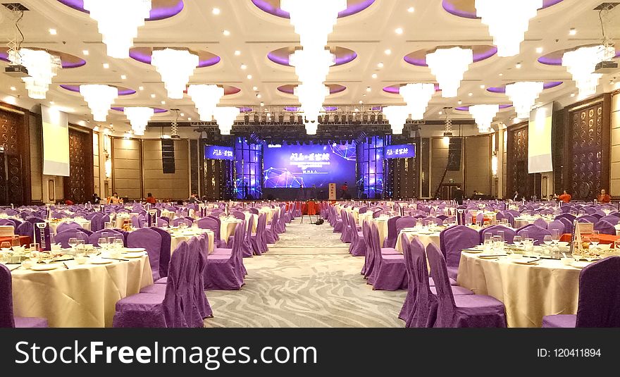 Function Hall, Purple, Banquet, Ballroom