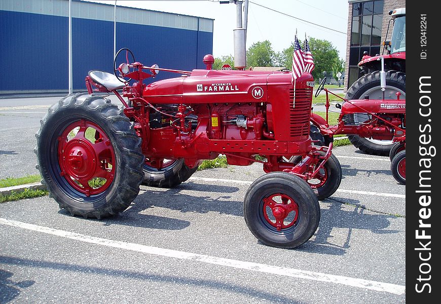 Tractor, Motor Vehicle, Agricultural Machinery, Vehicle