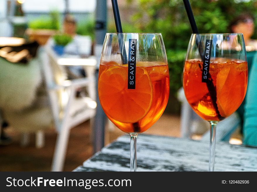 Drink, Cocktail, Alcoholic Beverage, Spritz