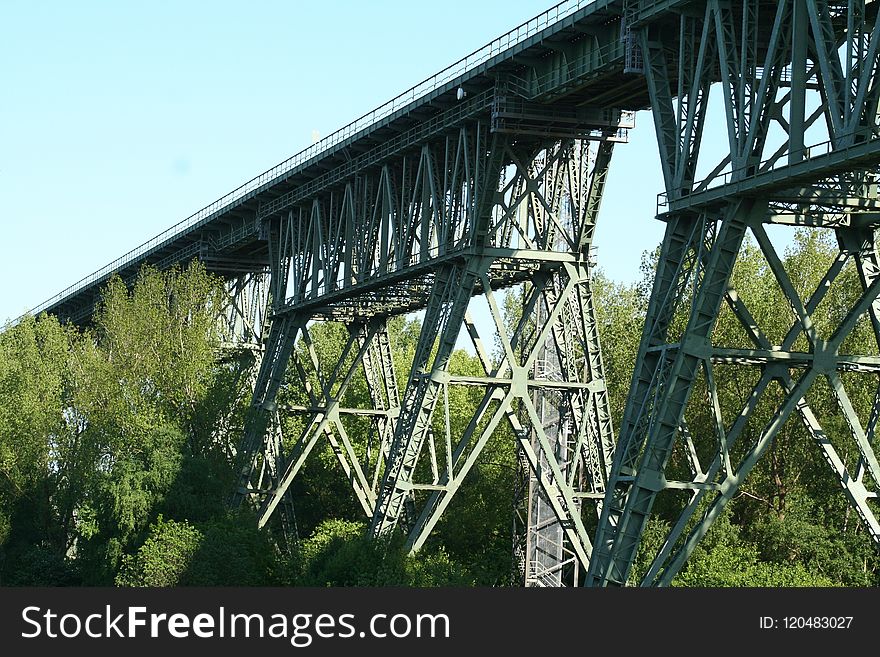 Bridge, Truss Bridge, Transport, Trestle