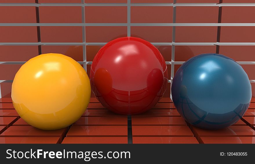 Red, Balloon, Ball, Sphere
