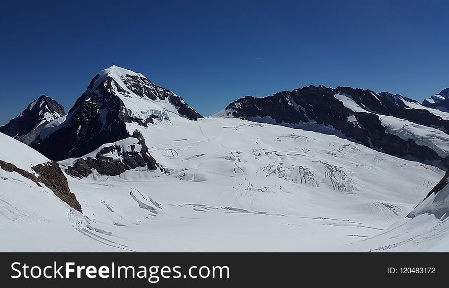 Mountainous Landforms, Mountain Range, Mountain, Sky