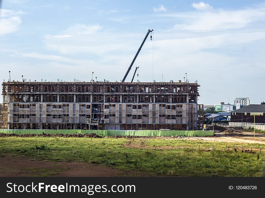 Construction, Structure, Sky, Residential Area