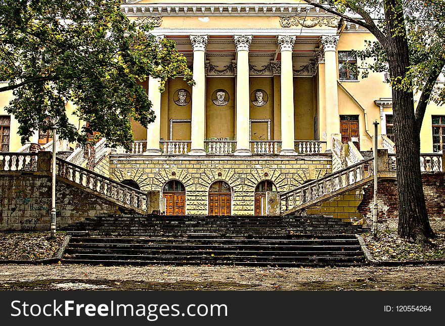 Landmark, Building, Facade, Mansion