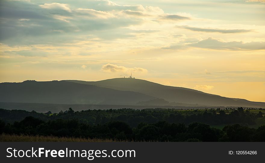 Sky, Highland, Dawn, Morning