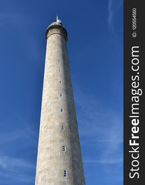 Lighthouse, Tower, Sky, Shot Tower
