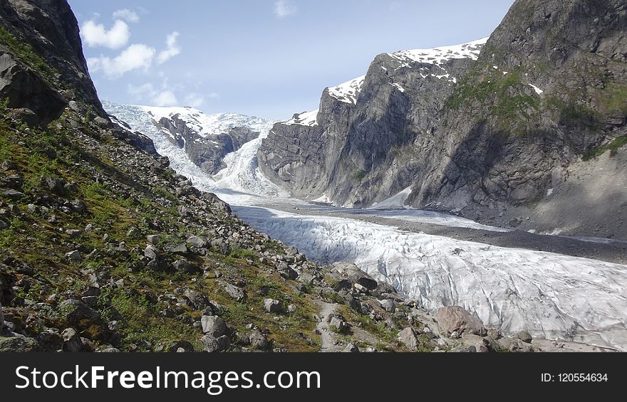 Mountain, Glacial Landform, Fjord, Glacier