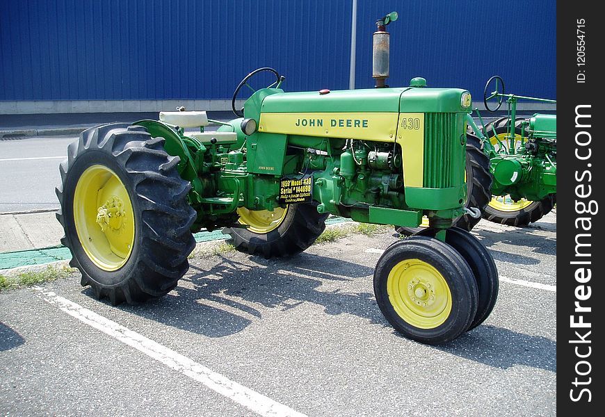 Tractor, Agricultural Machinery, Motor Vehicle, Vehicle