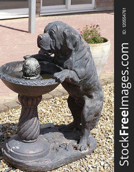 Dog Like Mammal, Dog, Statue, Sculpture