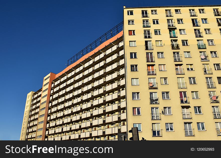 Building, Tower Block, Residential Area, Sky