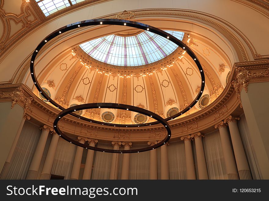 Ceiling, Dome, Architecture, Daylighting