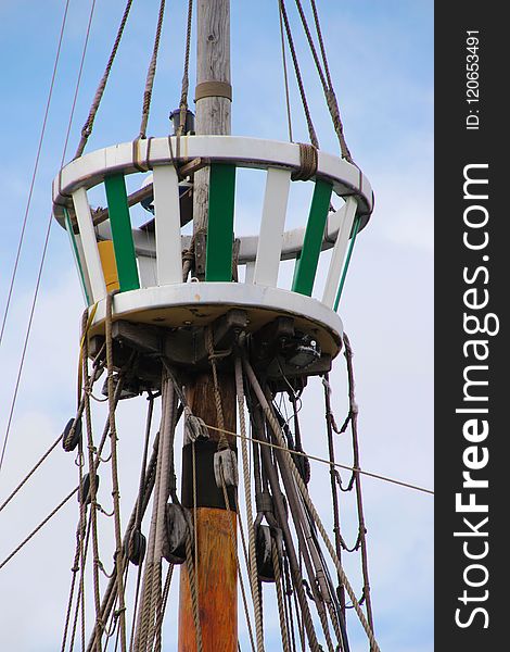 Mast, Sailing Ship, Tourist Attraction, Galleon