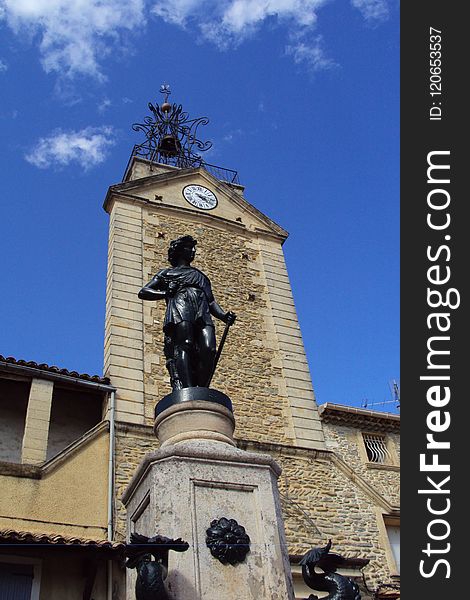 Statue, Monument, Sky, Landmark