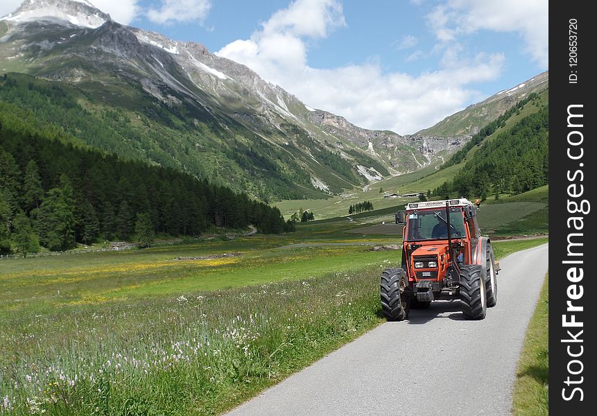 Road, Mountainous Landforms, Mountain Range, Mountain Pass