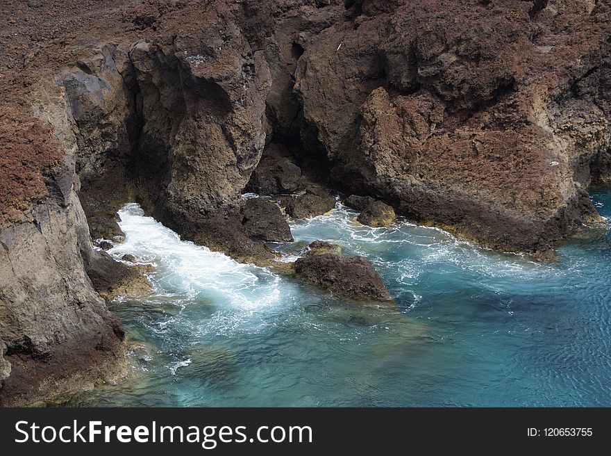 Water, Body Of Water, Rock, Sea