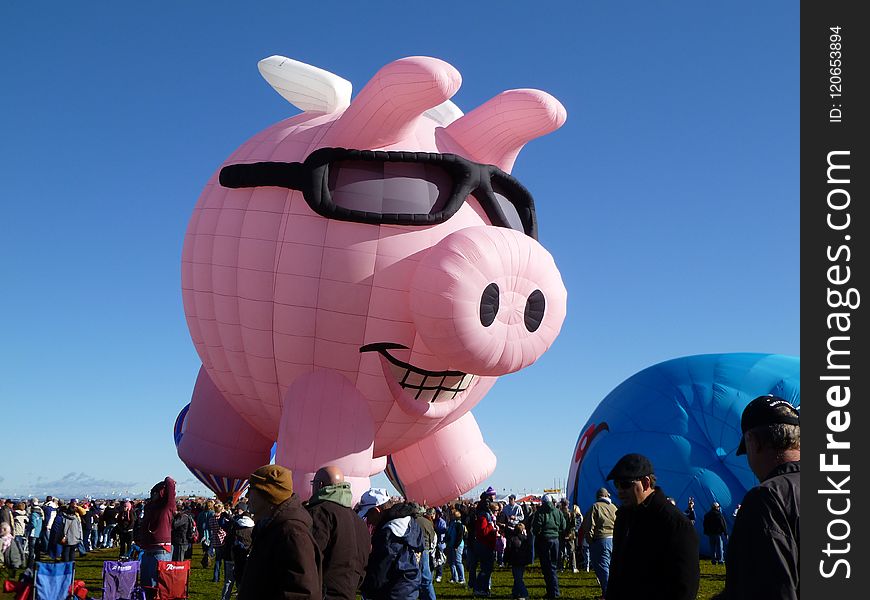 Balloon, Hot Air Ballooning, Mascot, Hot Air Balloon