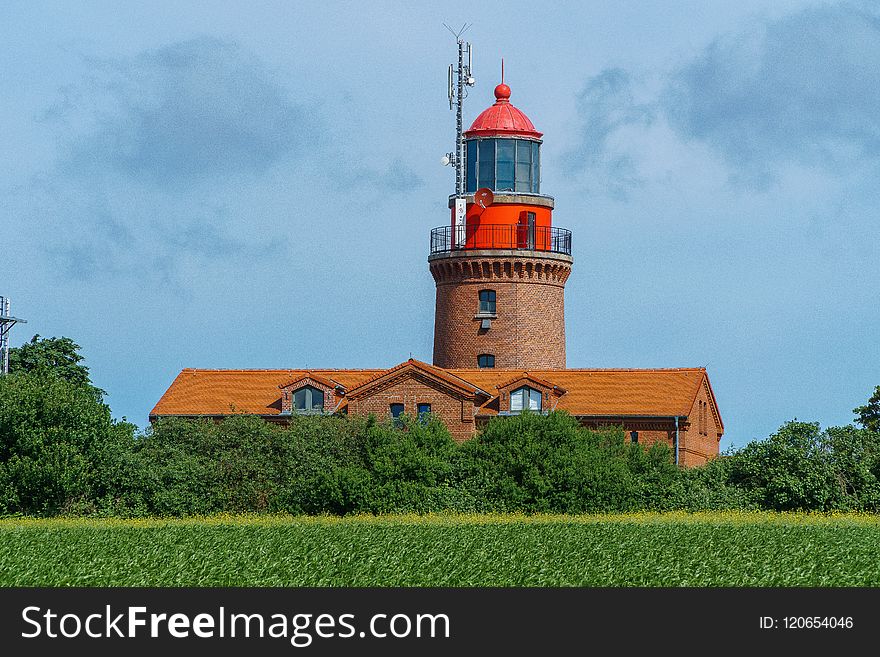 Tower, Landmark, Lighthouse, Sky