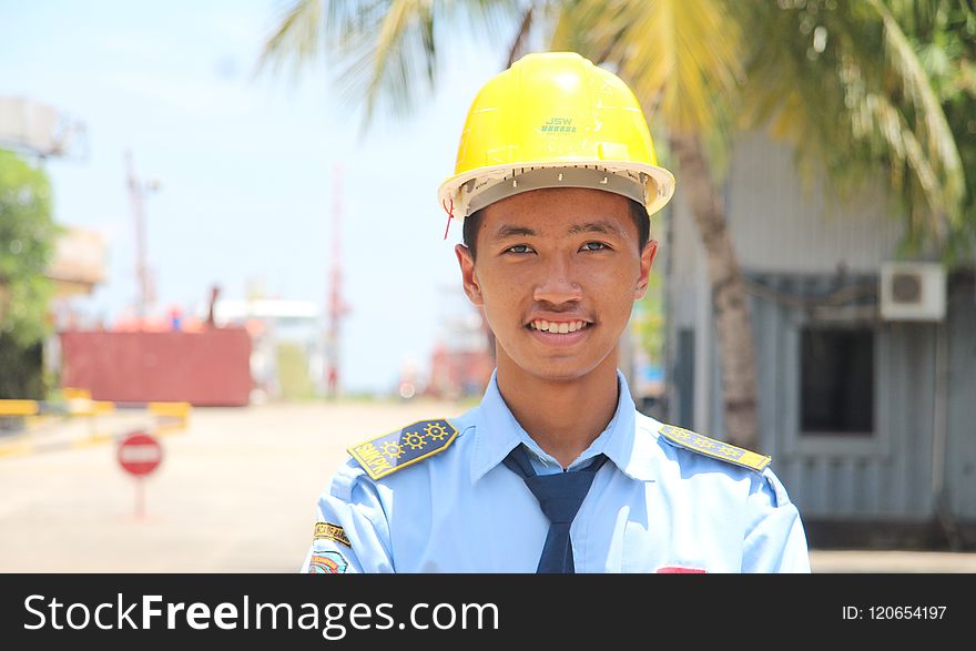 Hard Hat, Engineer, Construction Worker, Headgear