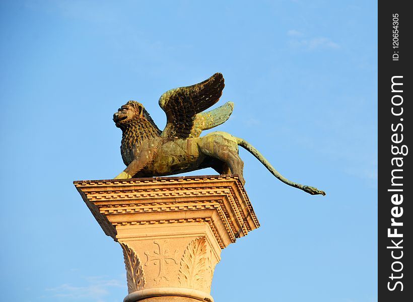 Sky, Statue, Sculpture, Monument